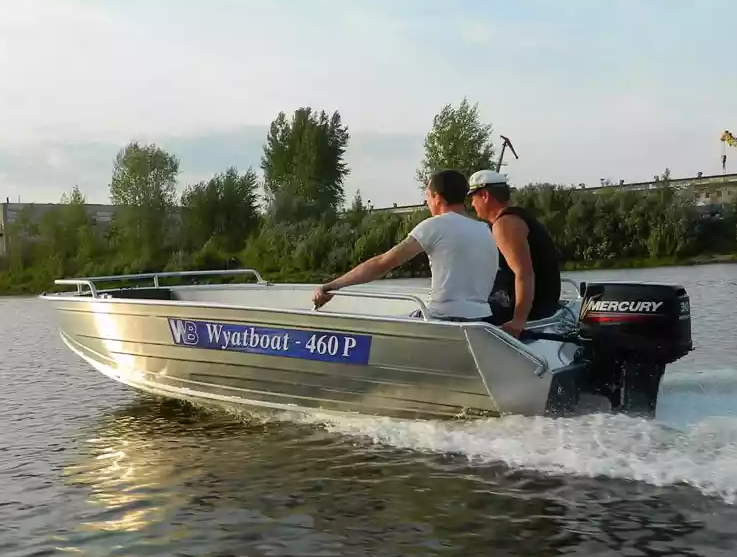 Алюминиевая лодка Wyatboat-460 P в Ставрополе