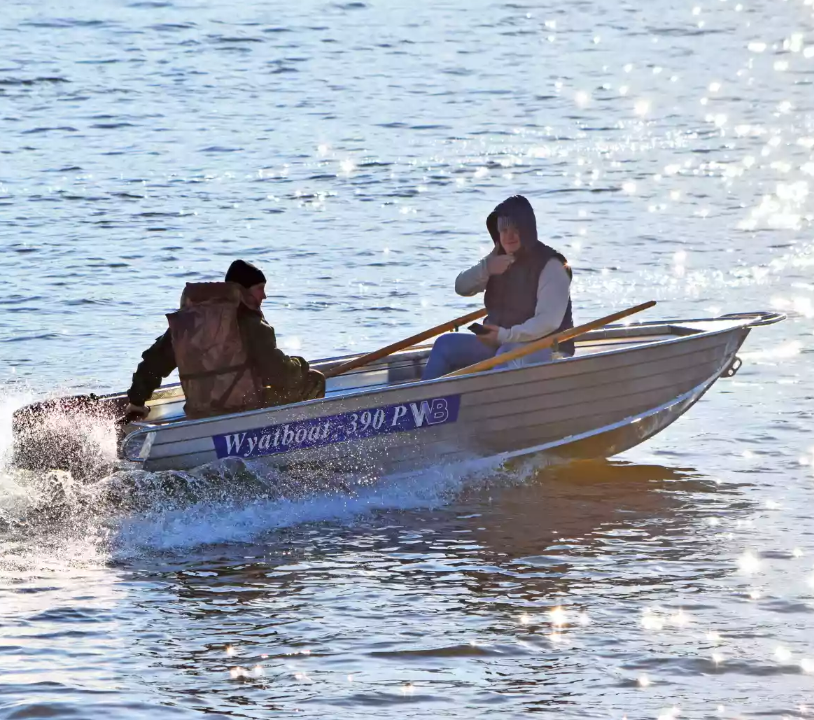Алюминиевая лодка Wyatboat-390 P в Ставрополе