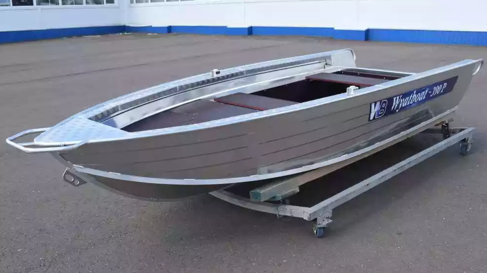 Алюминиевая лодка Wyatboat-390Р Fish в Ставрополе