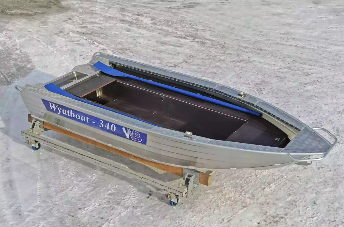 Алюминиевая лодка Wyatboat-340 РМ в Ставрополе
