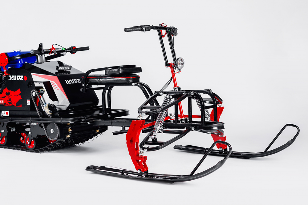 Лыжный модуль IKUDZO с подогревом ручек металлические лыжи в Ставрополе