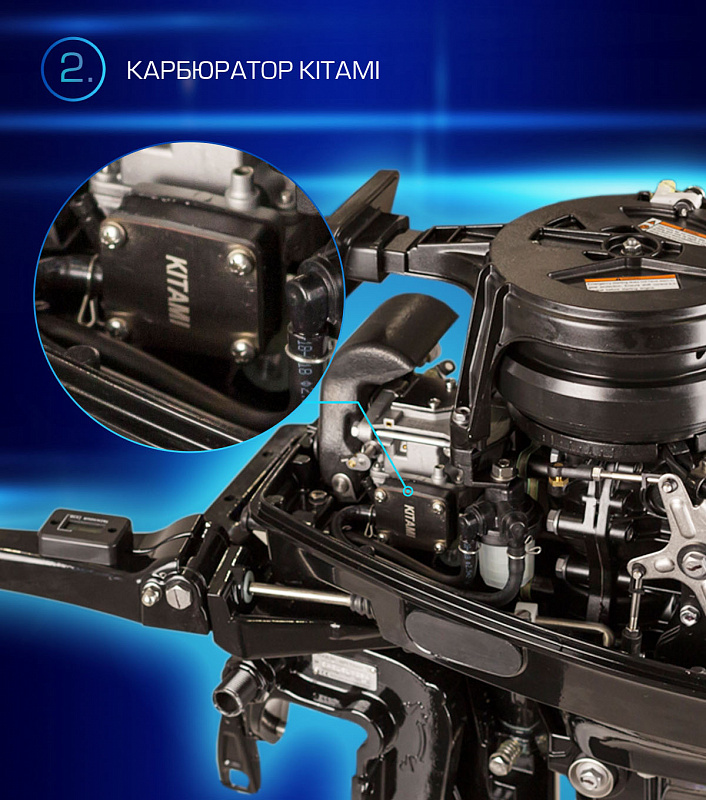 Лодочный мотор MARLIN PROLINE MP 9.9(20) AMHL FORCE в Ставрополе