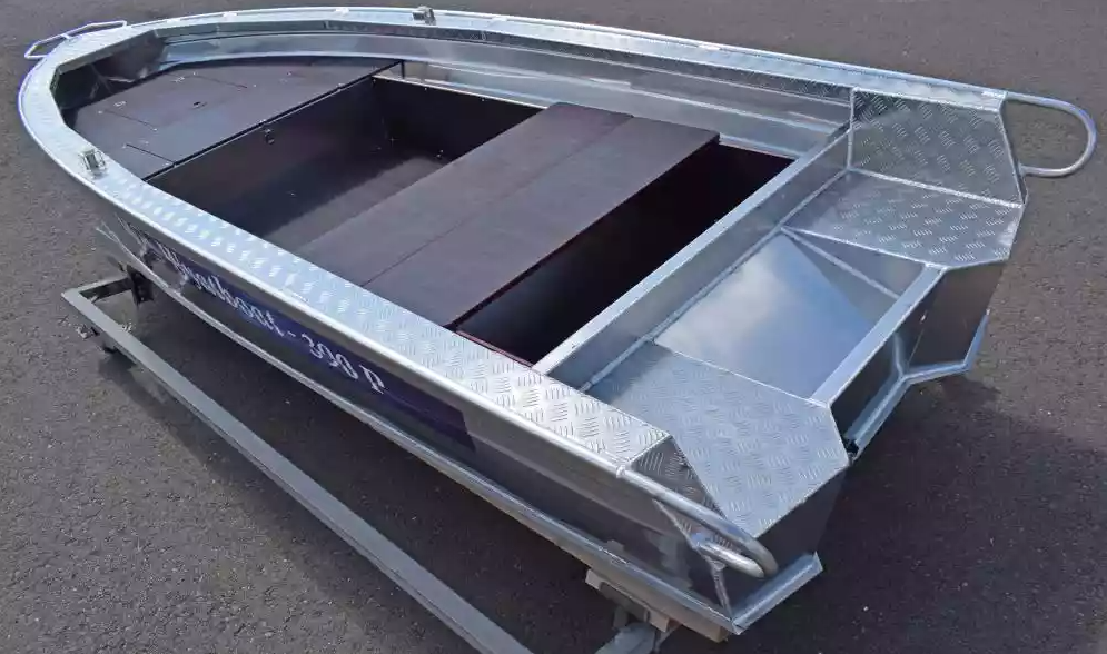 Алюминиевая лодка Wyatboat-390Р Fish в Ставрополе