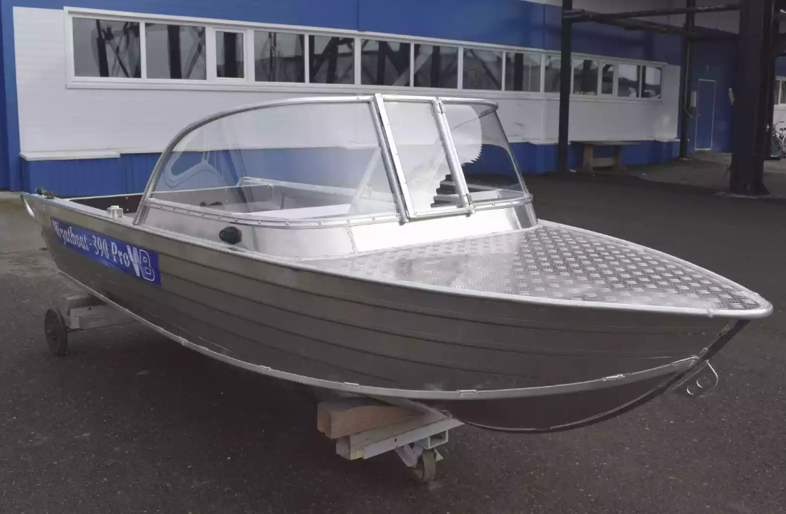 Алюминиевая лодка Wyatboat-390 Pro в Ставрополе