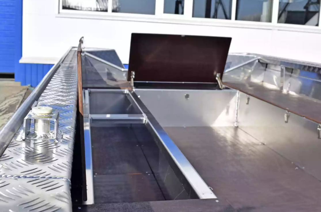Алюминиевая лодка Wyatboat-490 Jonboat в Ставрополе