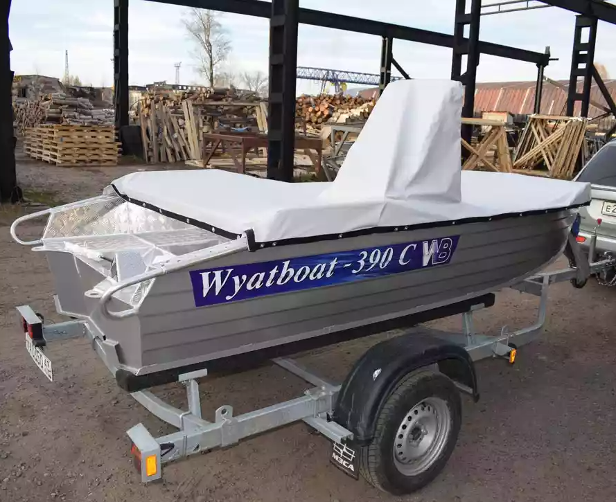 Алюминиевая лодка Wyatboat-390 C в Ставрополе