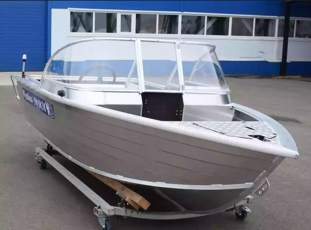 Алюминиевая лодка Wyatboat-390 DCM Увеличенный борт в Ставрополе