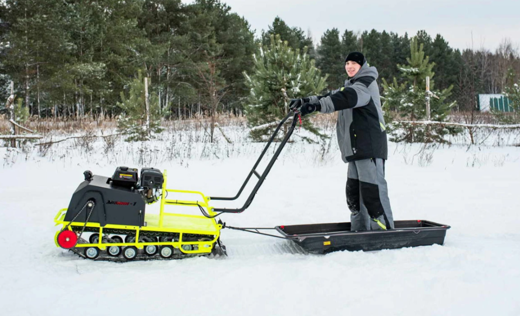 Мотобуксировщик Бурлак ХОЗЯИН-1 (капот металл) в Ставрополе