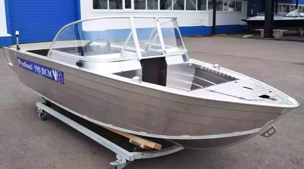 Алюминиевая лодка Wyatboat-390 DCM Увеличенный борт в Ставрополе