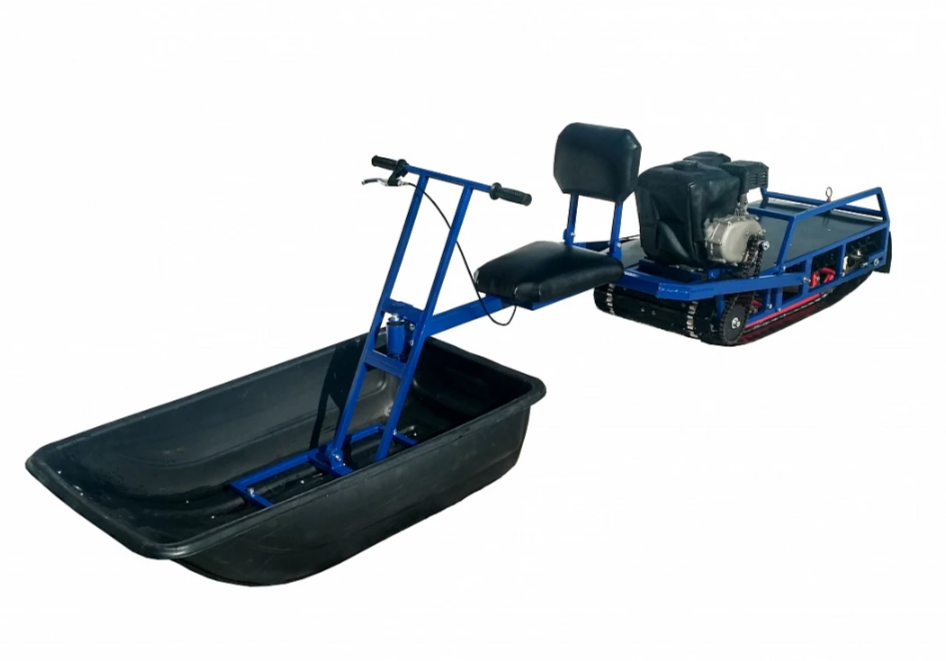 Мотобуксировщик толкач Альбатрос-XL8 с модулем. С фарой, склизы в Ставрополе