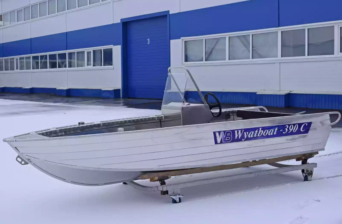 Алюминиевая лодка Wyatboat-390 C в Ставрополе