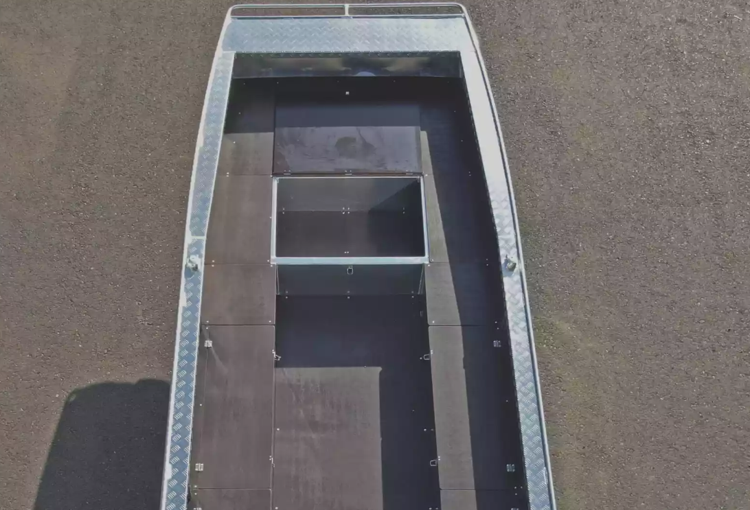 Алюминиевая лодка Wyatboat-490 Jonboat в Ставрополе