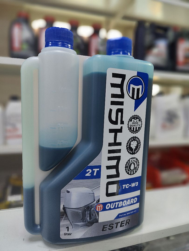 Масло MISHIMO 2T OUTBOARD (ESTER) полусинтетика 1 л в Ставрополе