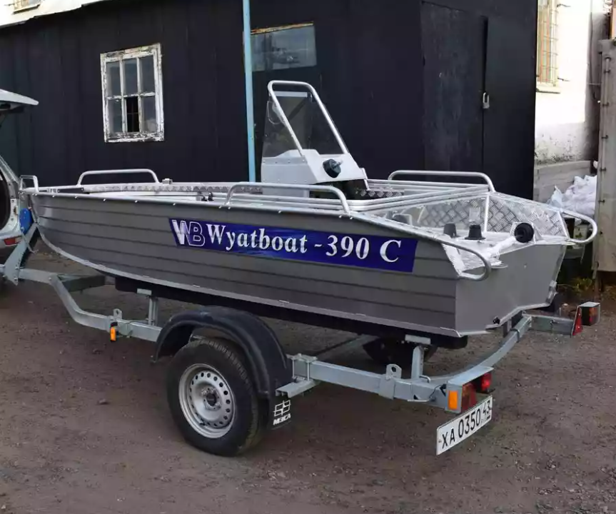 Алюминиевая лодка Wyatboat-390 C в Ставрополе
