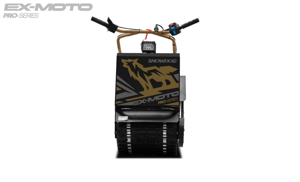 Мотобуксировщик EX-MOTO SNOWDOG S380 8л.с. в Ставрополе