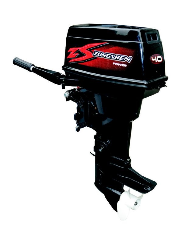 Лодочный мотор Zongshen T40 (+руль+пульт) в Ставрополе