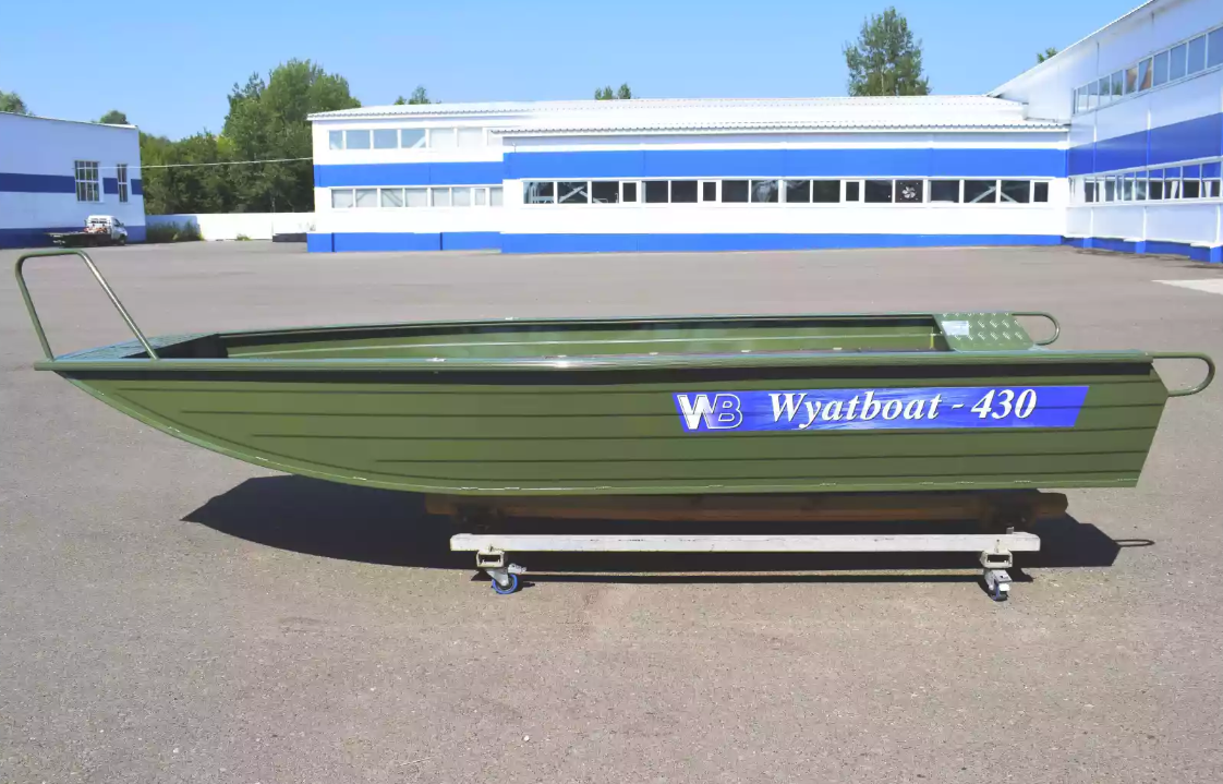 Алюминиевая лодка  Wyatboat-430 Master Fish в Ставрополе