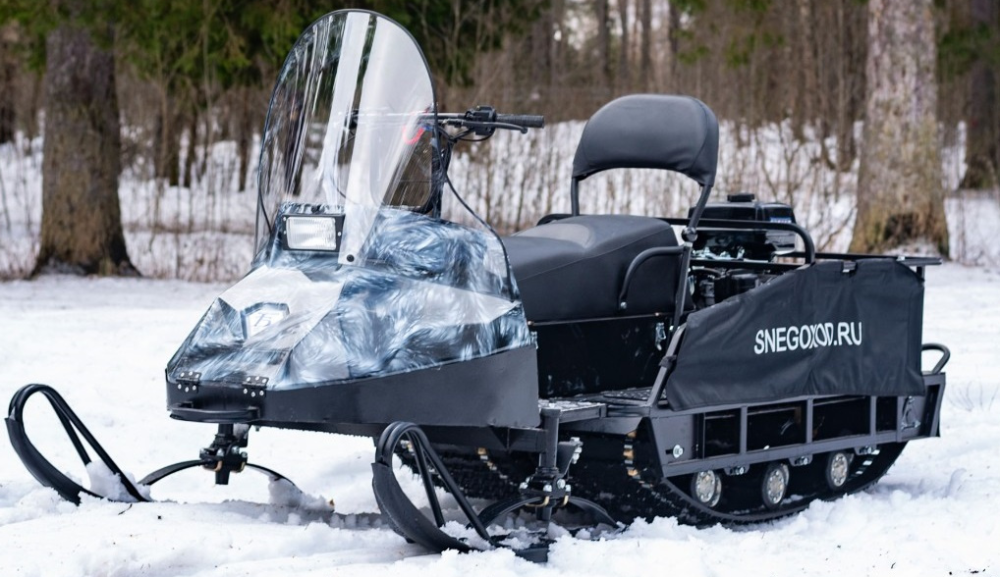 Миниснегоход Бурлак Егерь Экспедитор 15 л.с. , реверс, тормоз, капот белый в Ставрополе