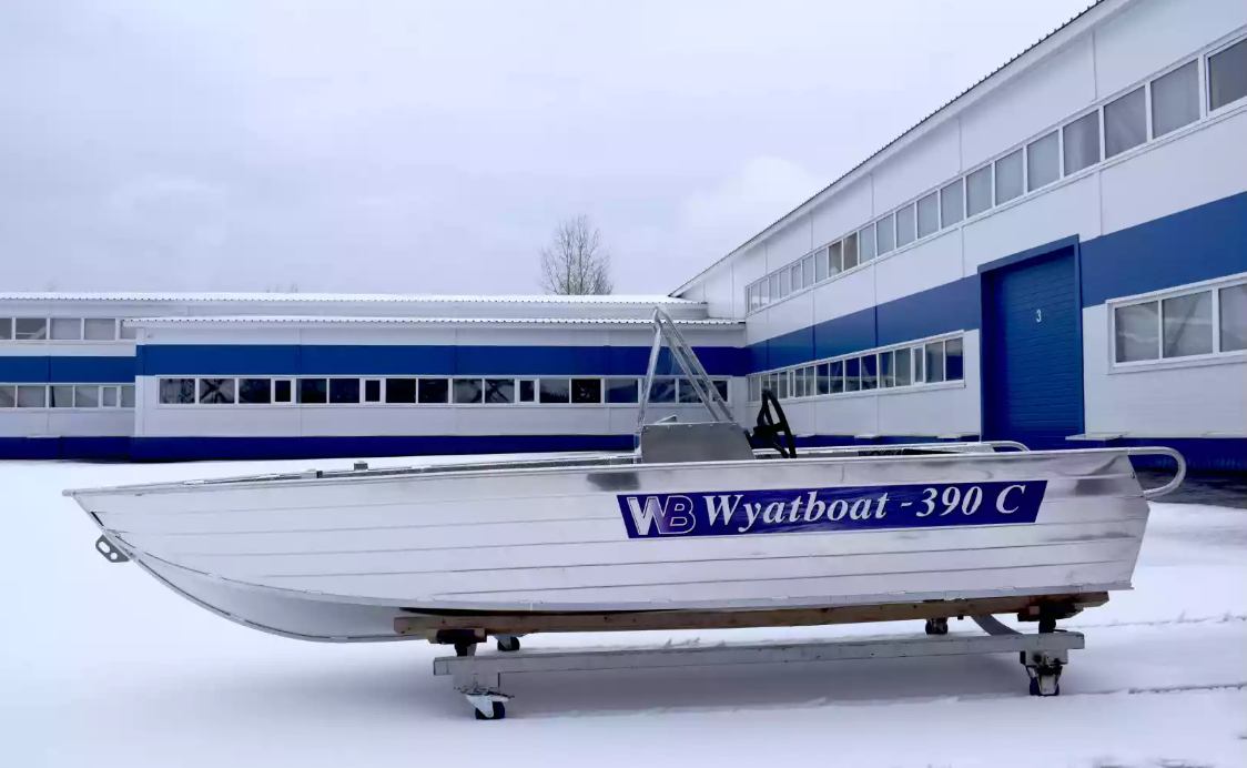 Алюминиевая лодка Wyatboat-390 C в Ставрополе