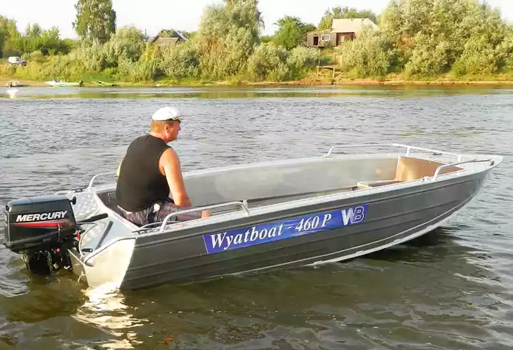 Алюминиевая лодка Wyatboat-460 P в Ставрополе