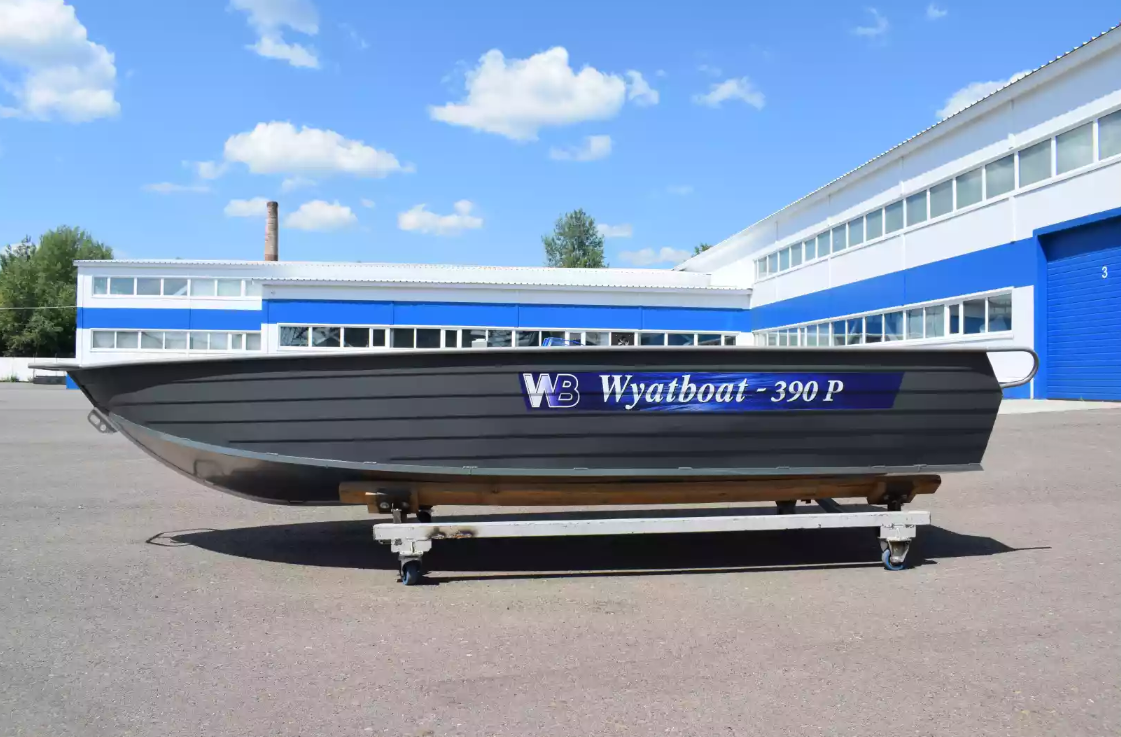 Алюминиевая лодка Wyatboat-390Р Fish в Ставрополе