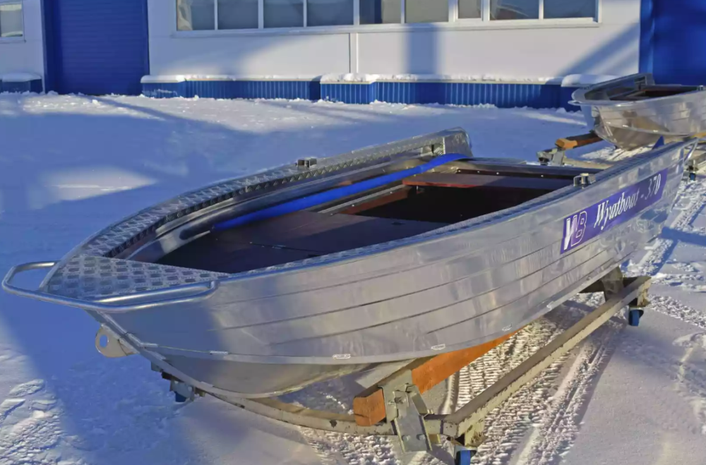 Алюминиевая лодка Wyatboat-370 Р FISH в Ставрополе