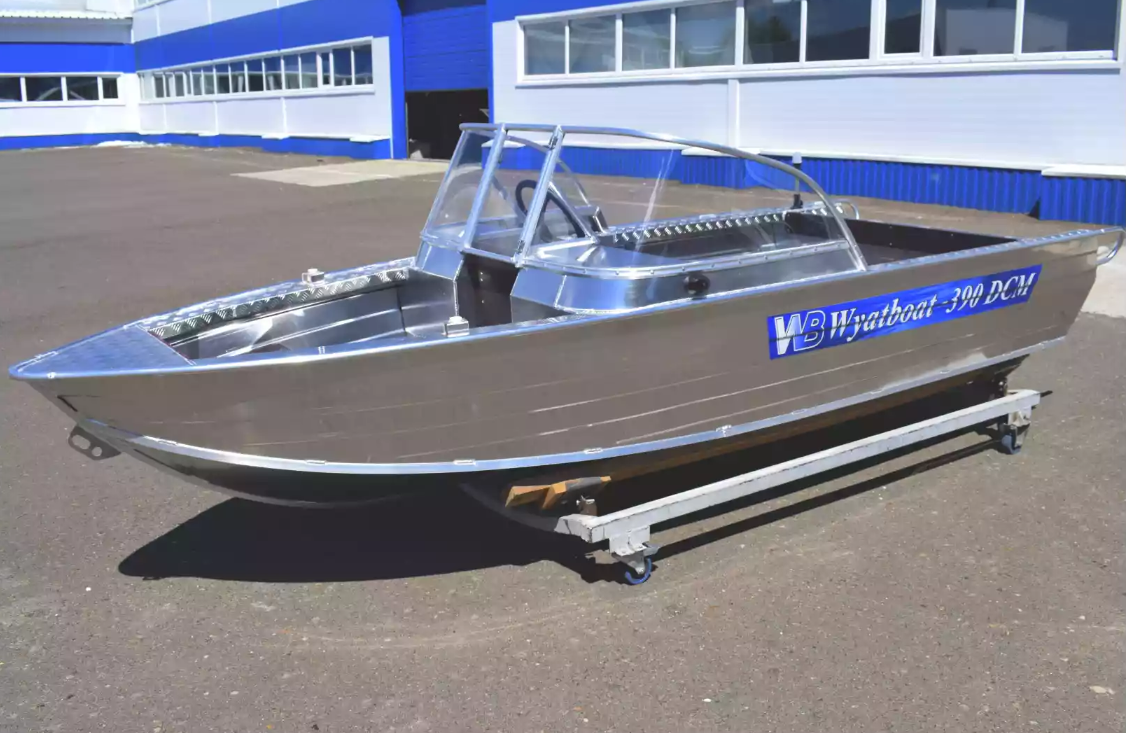 Алюминиевая лодка Wyatboat-390 DCM в Ставрополе