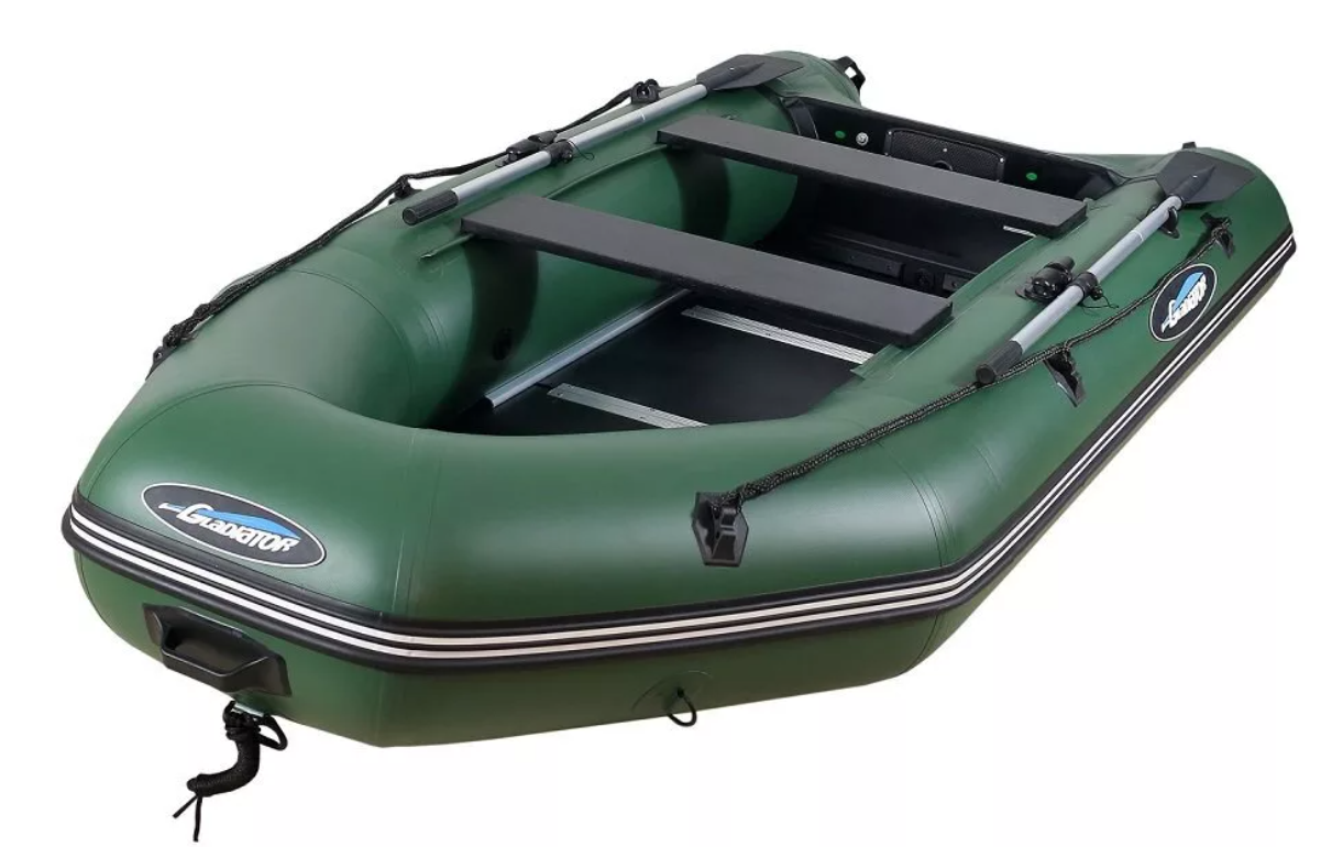 МОТОРНО-ГРЕБНАЯ ЛОДКА ПВХ GLADIATOR A 320 ТК С ФАНЕРНЫМ ПОЛОМ в Ставрополе