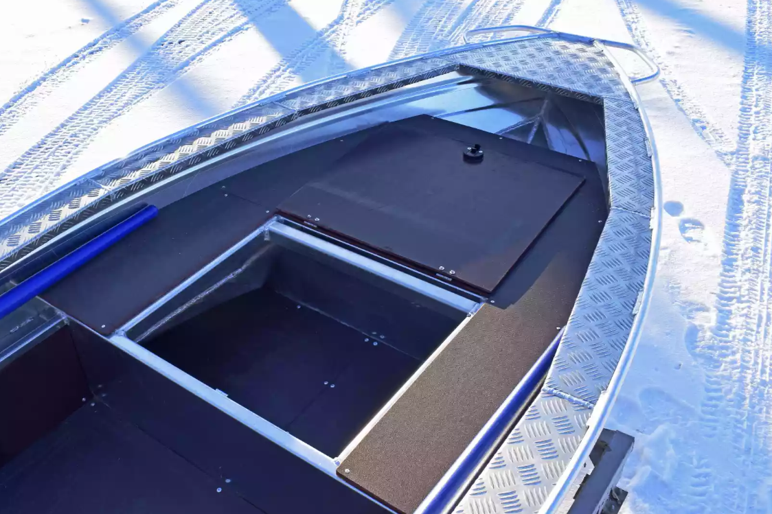 Алюминиевая лодка Wyatboat-370 Р FISH в Ставрополе