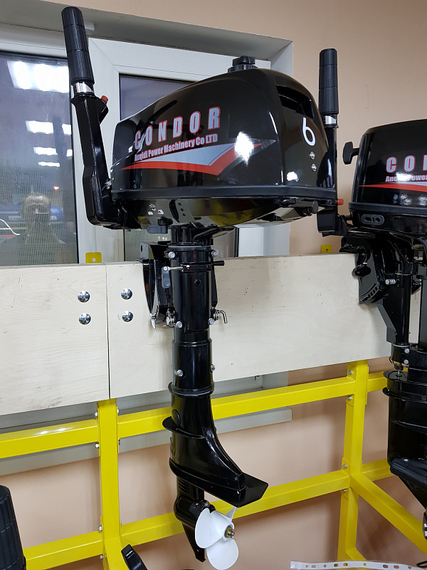 Лодочный мотор Condor F6HS без бака 12 л. в Ставрополе