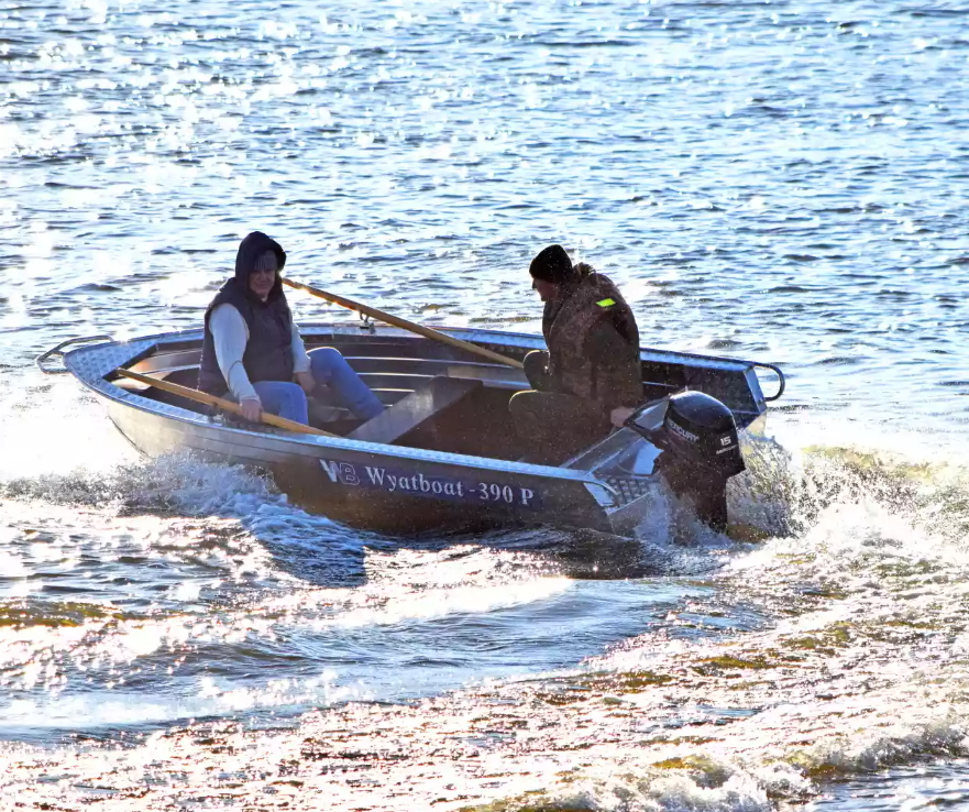 Алюминиевая лодка Wyatboat-390 P в Ставрополе