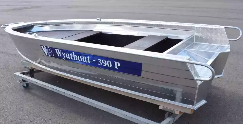 Алюминиевая лодка Wyatboat-390Р Fish в Ставрополе