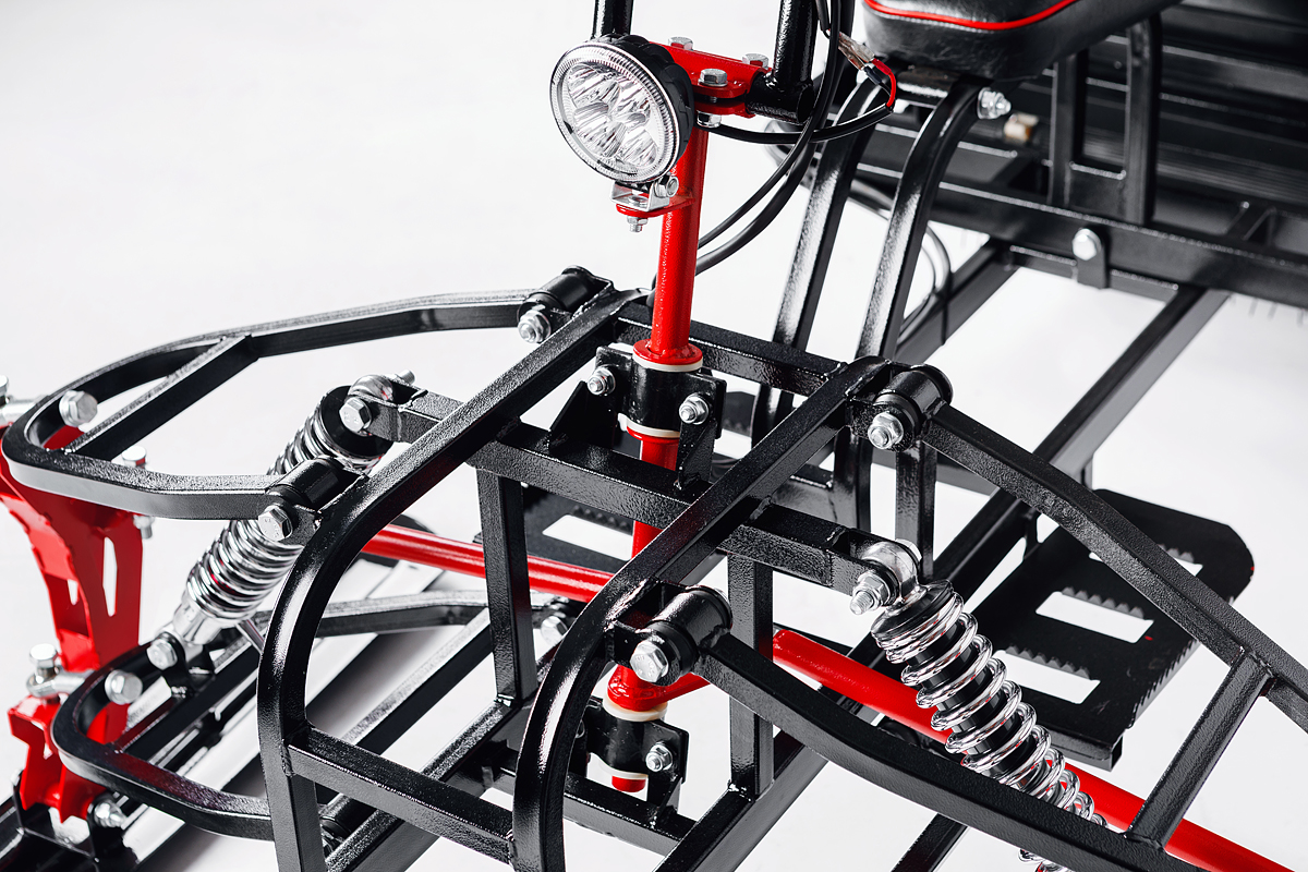 Лыжный модуль IKUDZO с подогревом ручек металлические лыжи в Ставрополе