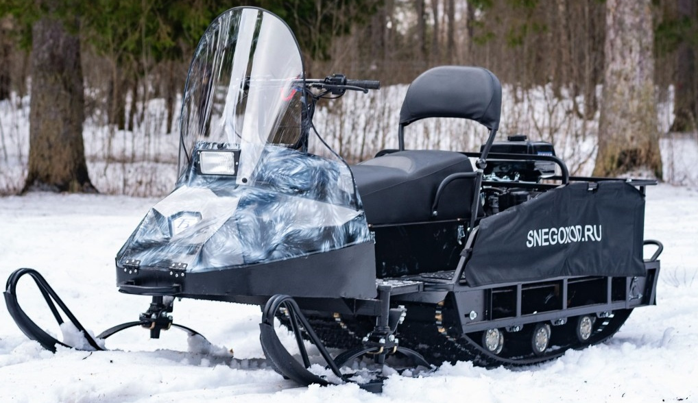 Миниснегоход Бурлак Егерь Экспедитор 15 л.с. , реверс, тормоз, капот белый в Ставрополе