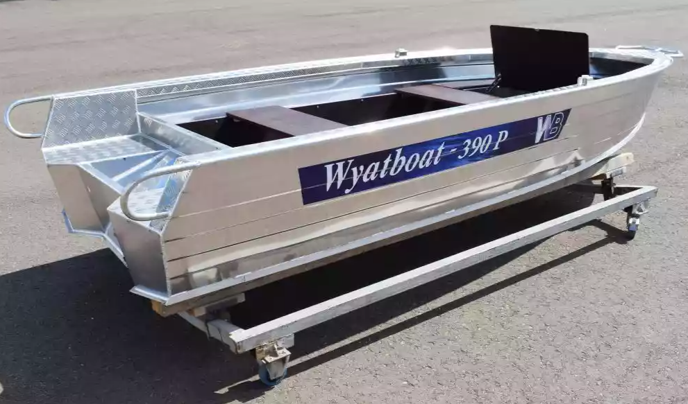 Алюминиевая лодка Wyatboat-390Р Fish в Ставрополе