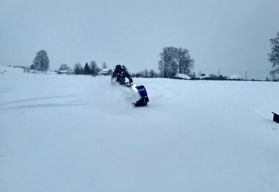 Мотобуксировщик Альбатрос-XLV 15 тележки, 1450 мм в Ставрополе