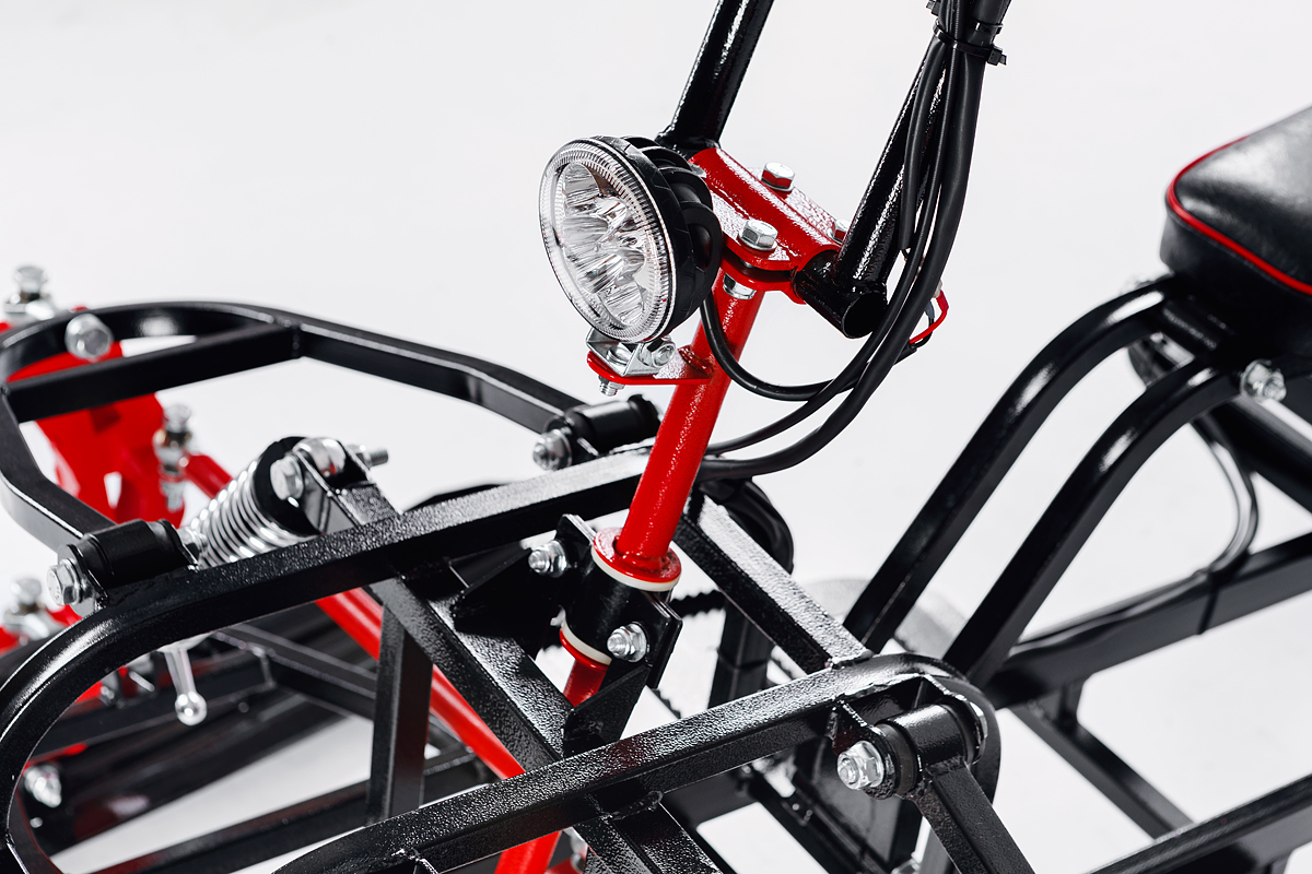 Лыжный модуль IKUDZO с подогревом ручек металлические лыжи в Ставрополе