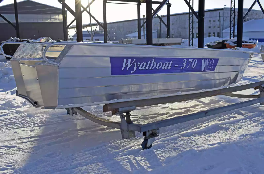 Алюминиевая лодка Wyatboat-370 Р в Ставрополе