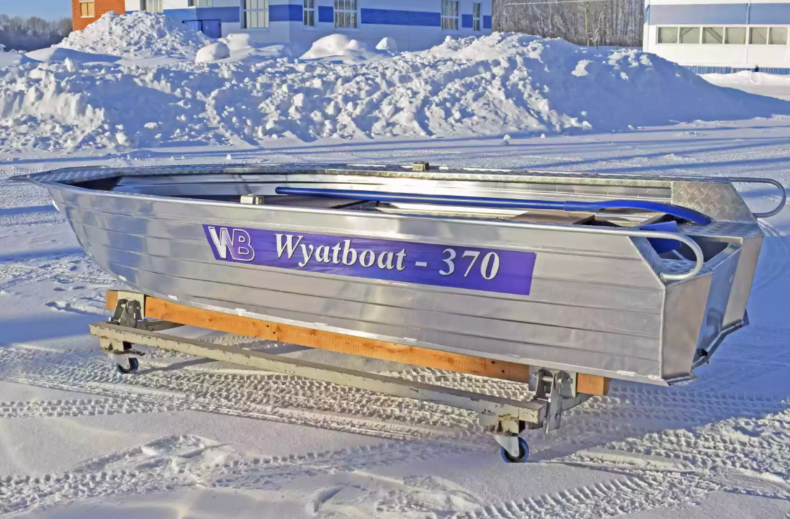 Алюминиевая лодка Wyatboat-370 Р FISH в Ставрополе