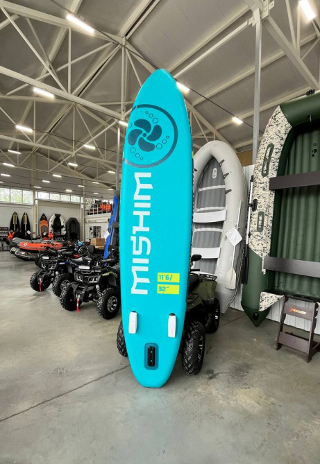 SUP (САП) Доска MISHIMO PRO-MAX Light Teal 11’ (335см) в Ставрополе