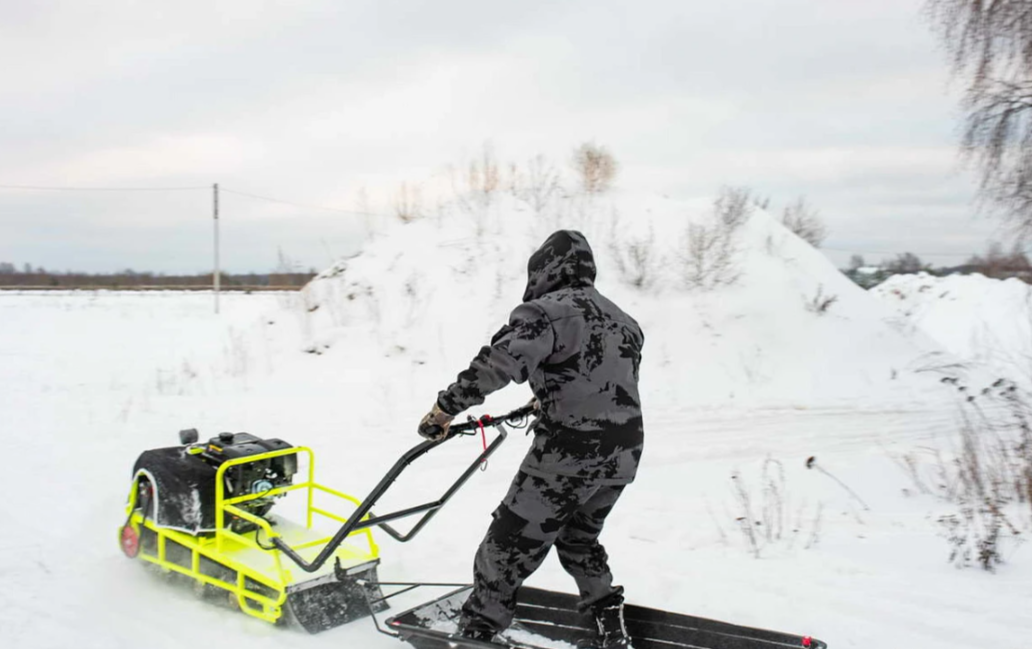 Мотобуксировщик Бурлак ХОЗЯИН-1 (капот металл) в Ставрополе