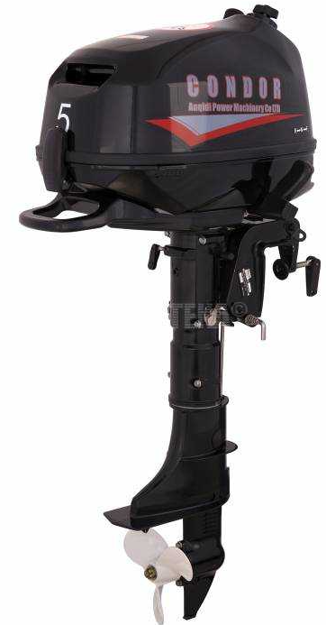 Лодочный мотор Condor F5HS без бака 12 л. в Ставрополе