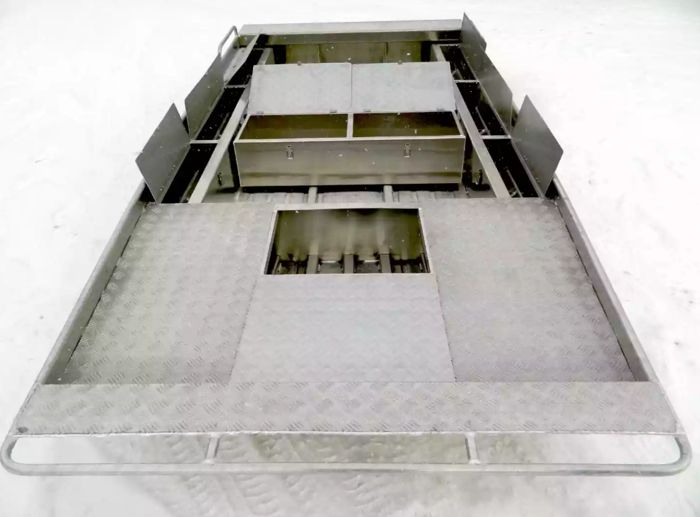 Алюминиевая лодка Wyatboat-390 Jonboat в Ставрополе