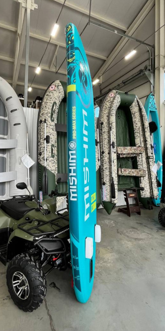 SUP (САП) Доска MISHIMO PRO-MAX Light Teal 11’ (335см) в Ставрополе