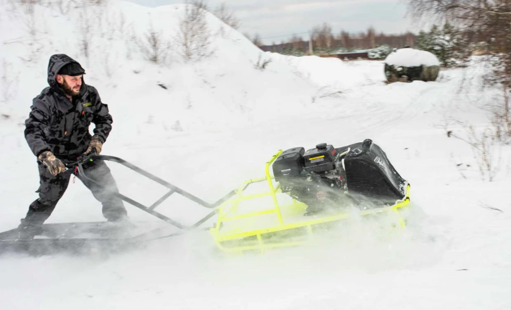 Мотобуксировщик Бурлак ХОЗЯИН-1 (капот металл) в Ставрополе