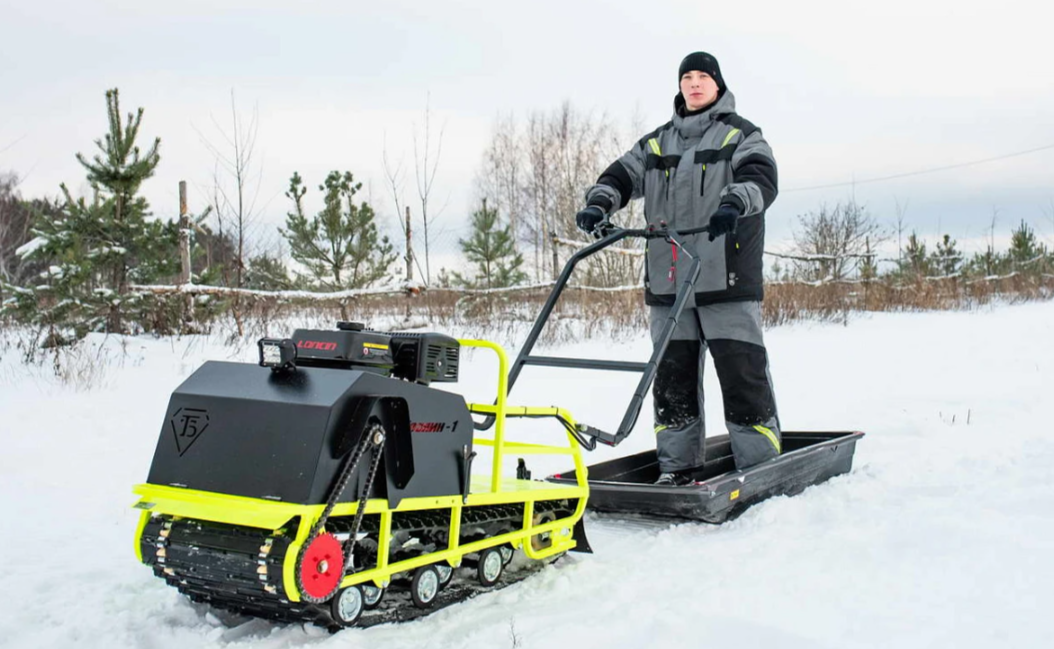 Мотобуксировщик Бурлак ХОЗЯИН-1 (капот металл) в Ставрополе