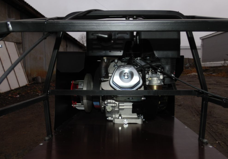 Мотобуксировщик AhtaR Зима 9 л/с с вариатором в Ставрополе