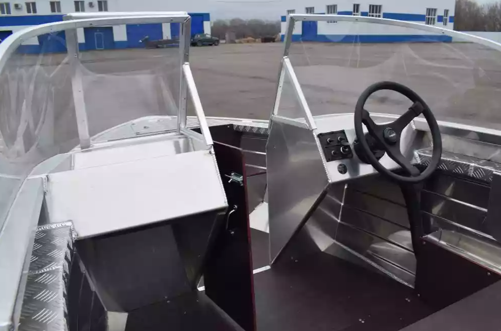 Алюминиевая лодка Wyatboat-390 DCM Увеличенный борт в Ставрополе