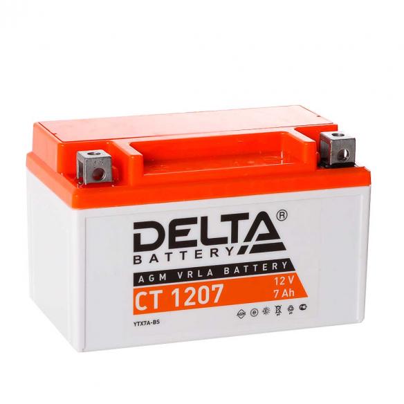 Аккумулятор Delta CT 1207 (12V / 7Ah) в Ставрополе