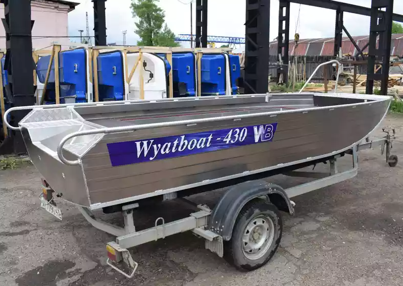 Алюминиевая лодка  Wyatboat-430 Master в Ставрополе
